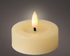 Yellow LED battery operated tealight (Set of 2)