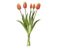 Orange pink tulip bundle