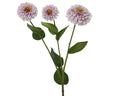 Baby pink zinnia spray