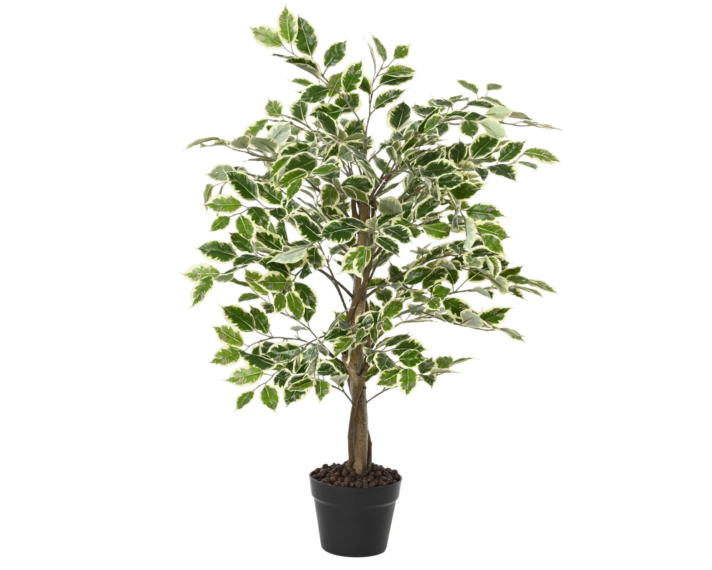 Potted faux ficus plant ( 90cmH)