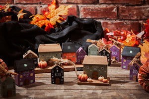 Witch's Cottage wooden house decoration