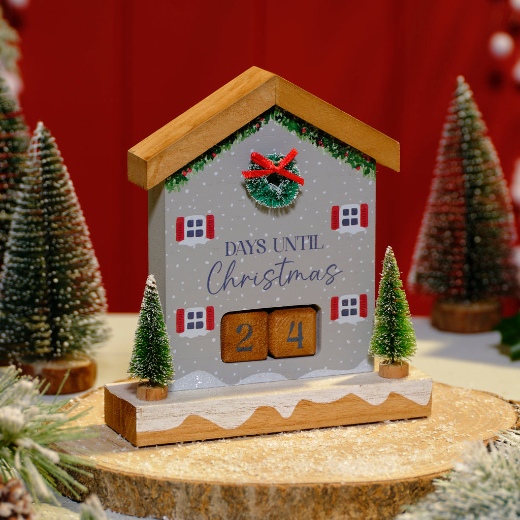 Christmas cottage countdown to Christmas calendar