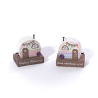 Little wooden campervan