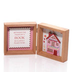 Cozy chapter wood double framed plaque
