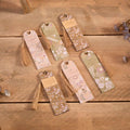 Ditsy floral wood bookmark