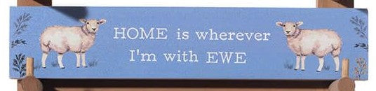 Wooden farm free standing plaque