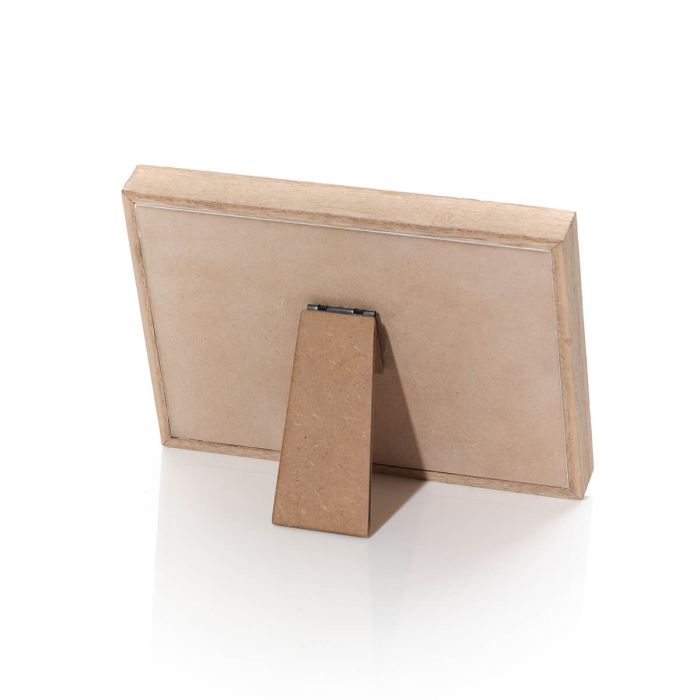 Family love framed easel with rein pebbles