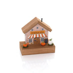 Harvest home pumpkin spice cafe house ornament