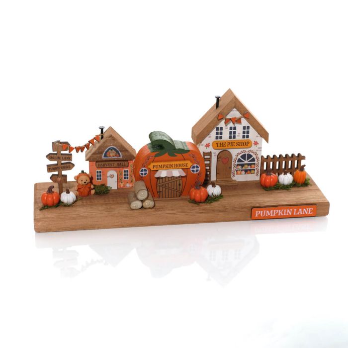 Harvest home pumpkin lane houses