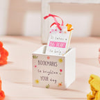 Love and kindness wood bookmark
