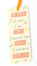 Love and kindness wood bookmark