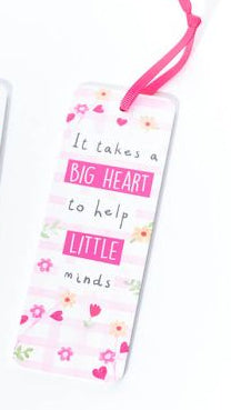 Love and kindness wood bookmark
