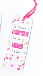 Love and kindness wood bookmark