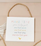 Baby family wood plaques