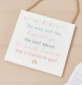 Baby family wood plaques