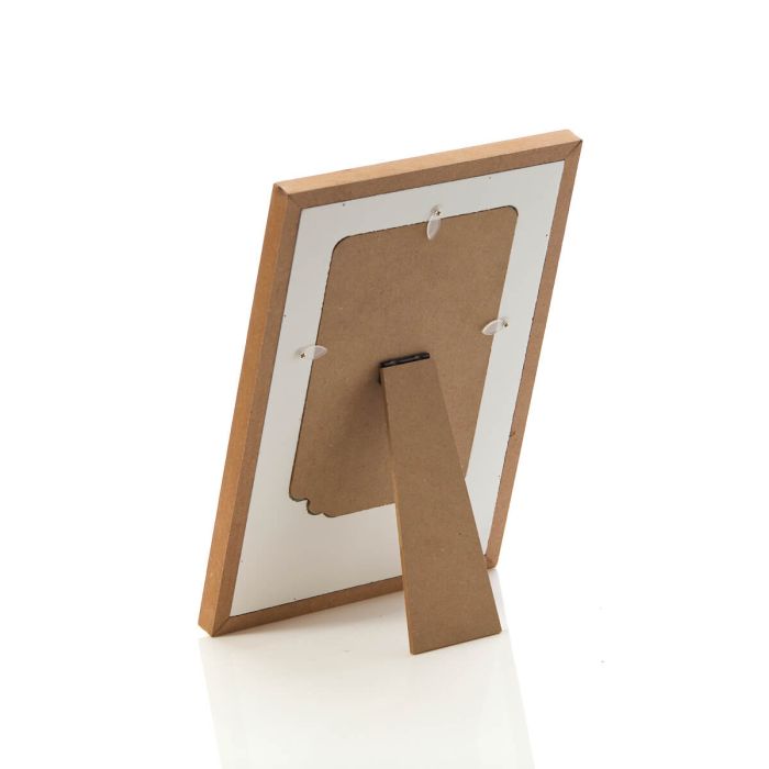 Christening wood photo frame