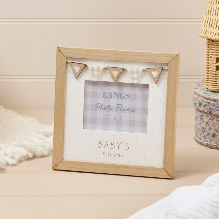 Baby's first scan photo frame
