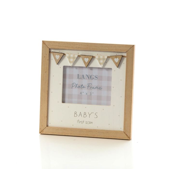 Baby's first scan photo frame