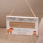 Monty the highland cow precious/sweet dreams hanging plaque
