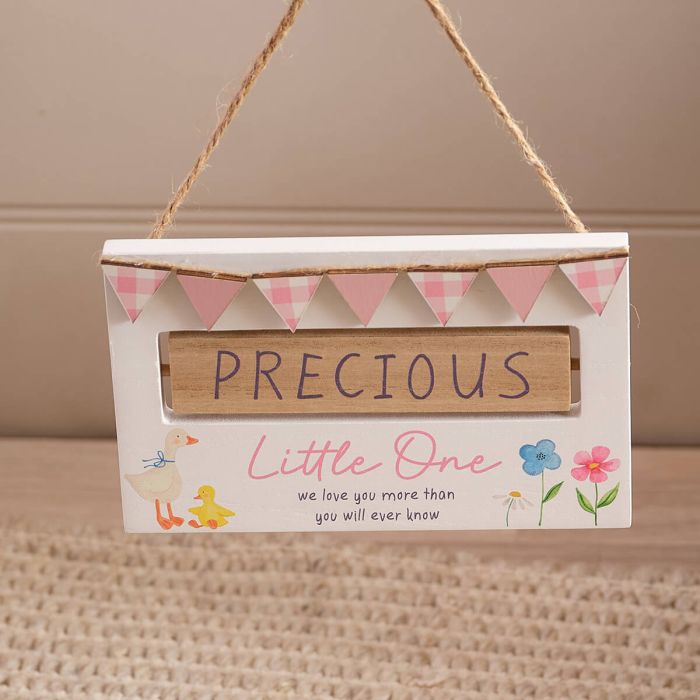 Mabel the goose precious/sweet dreams hanging plaque