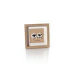 Framed friendsheep pun easel plaque