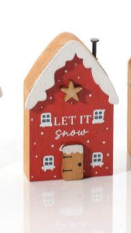 Christmas cottage snowy house
