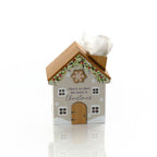 Christmas cottage 'There's no place like home' tissue box holder