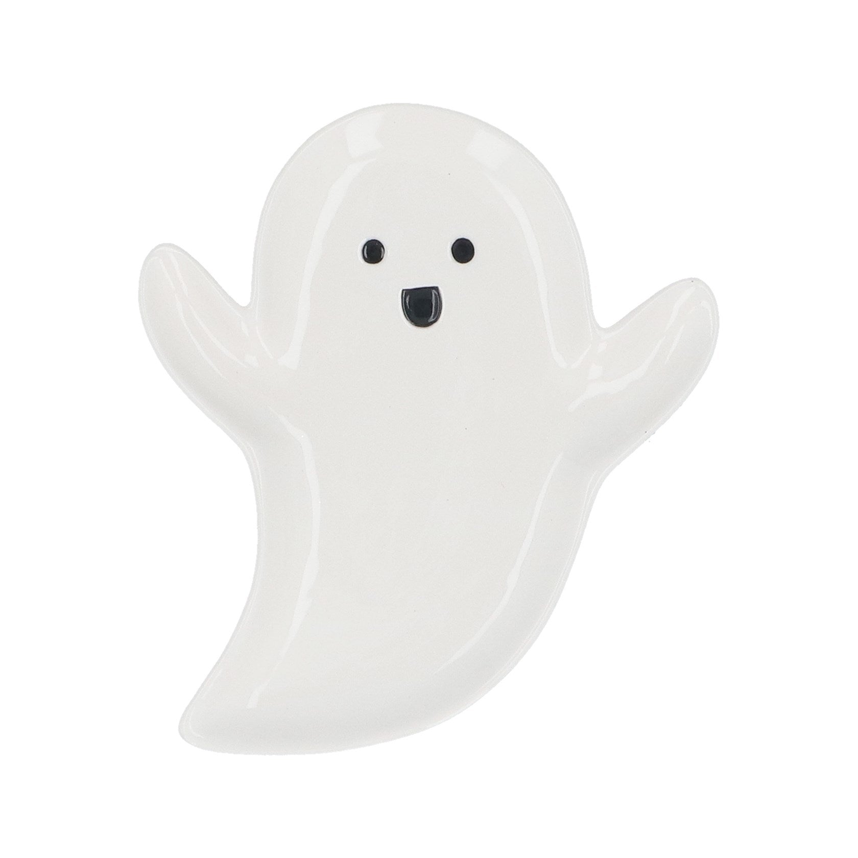 Porcelain Ghost Plate Small