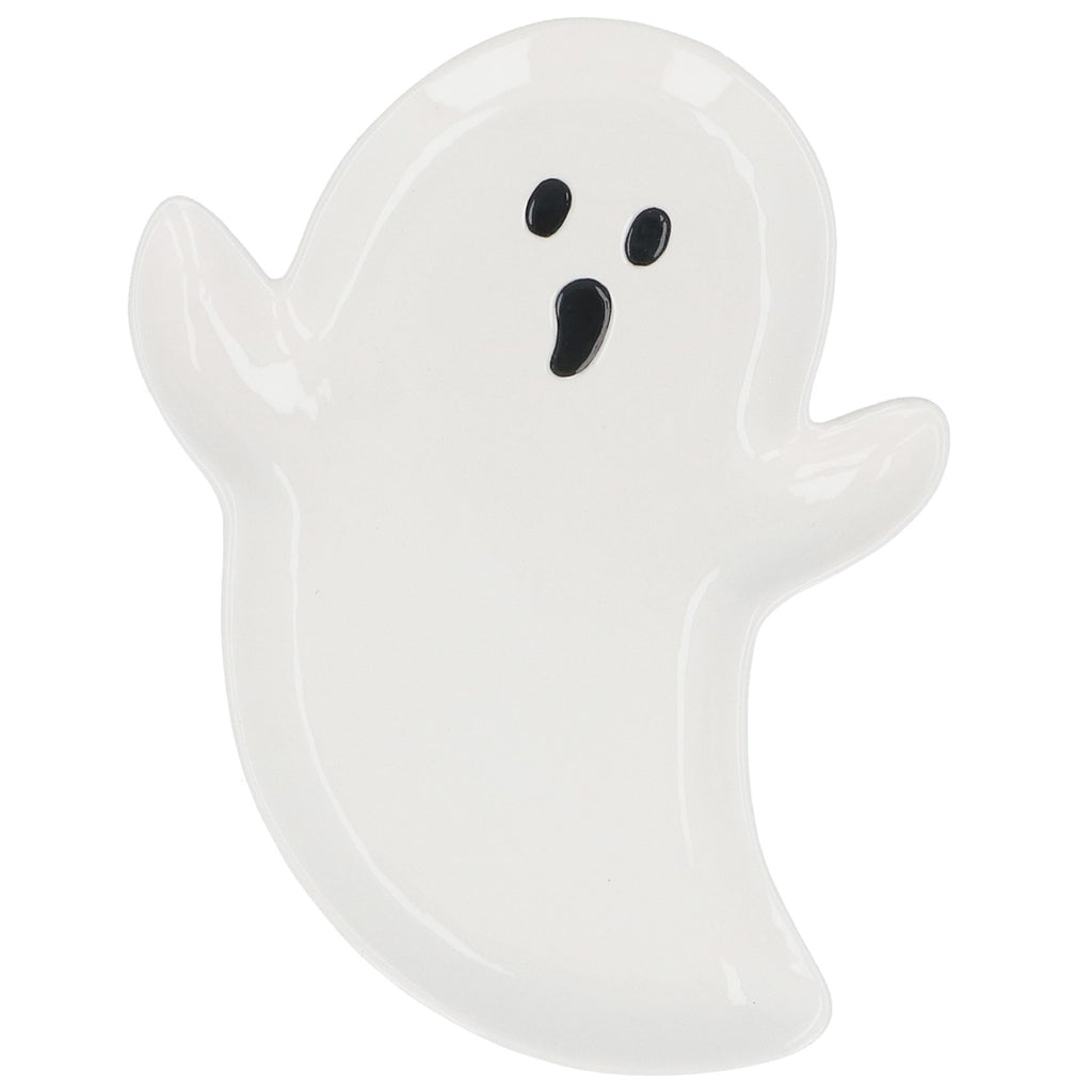 Porcelain Ghost Plate Large