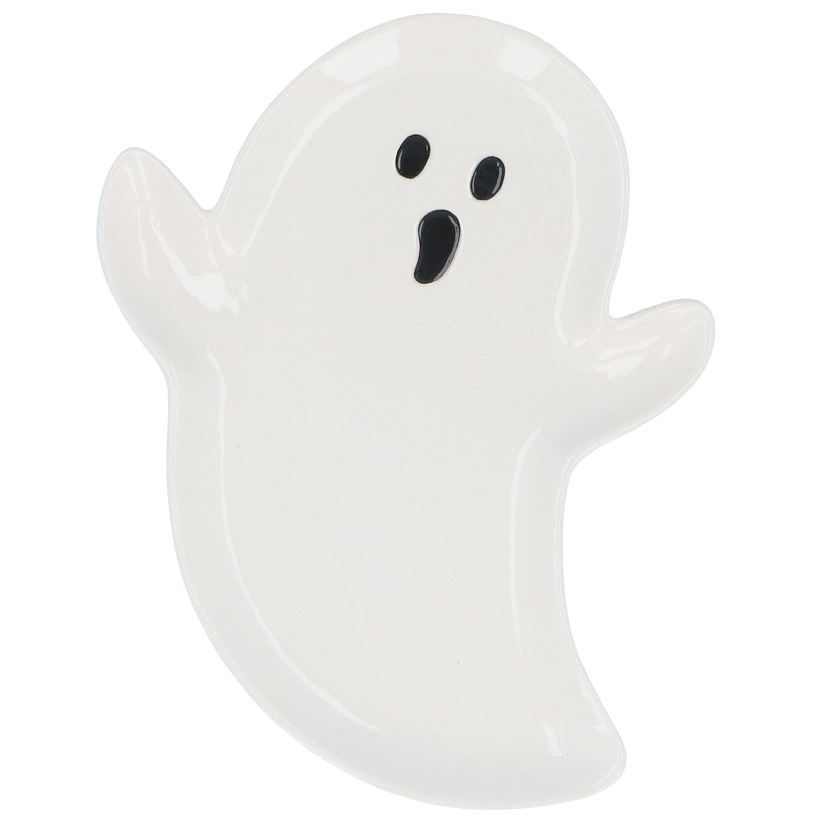 Porcelain Ghost Plate Large