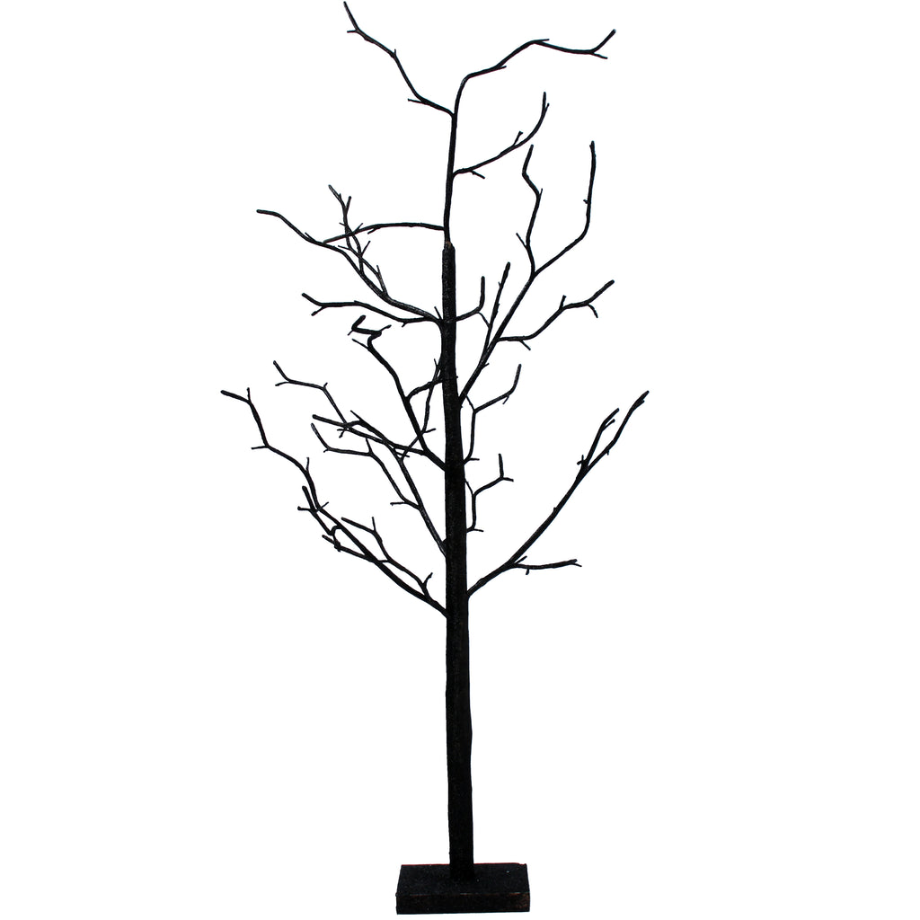 Black sparkling twig tree