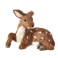 Resting rustic fawn