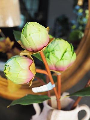 Faux artichoke stem