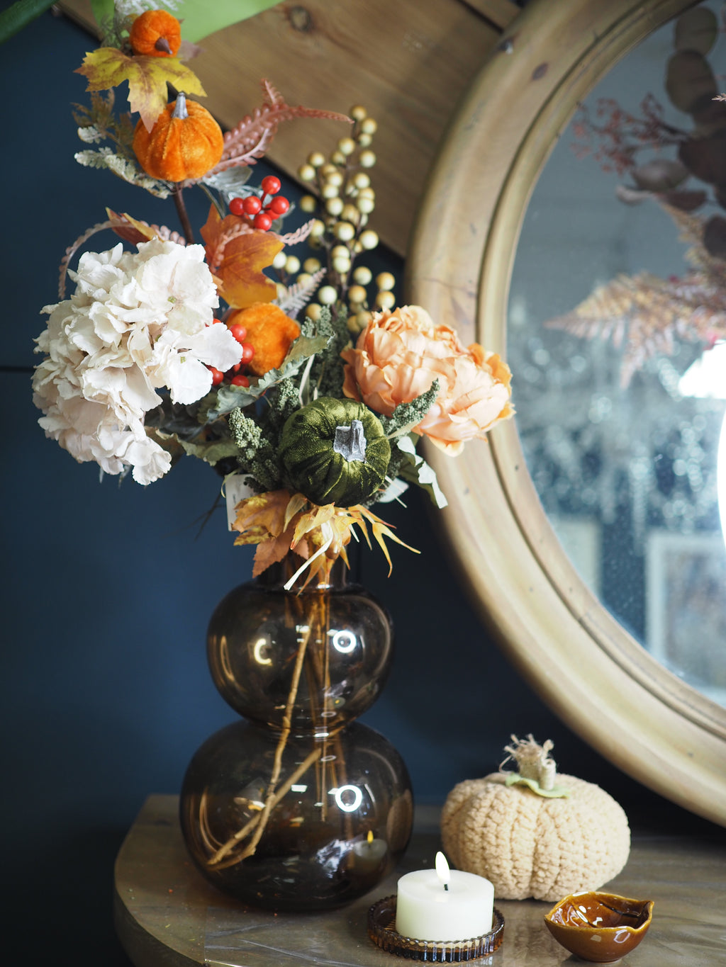 Smashing pumpkins floral bouquet