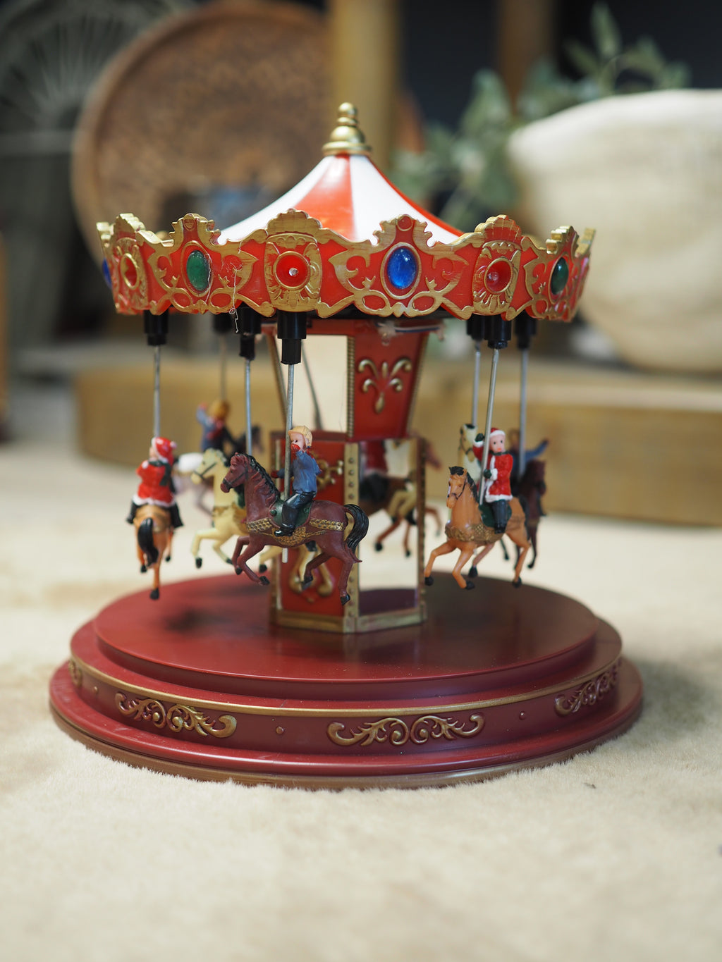 LED carousel indoor decoration