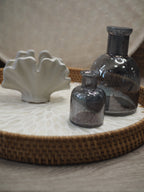 White coral porcelain planter