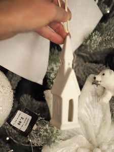 Porcelain church bauble
