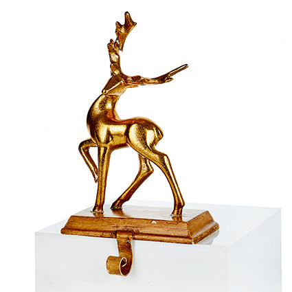 Stag stocking holder