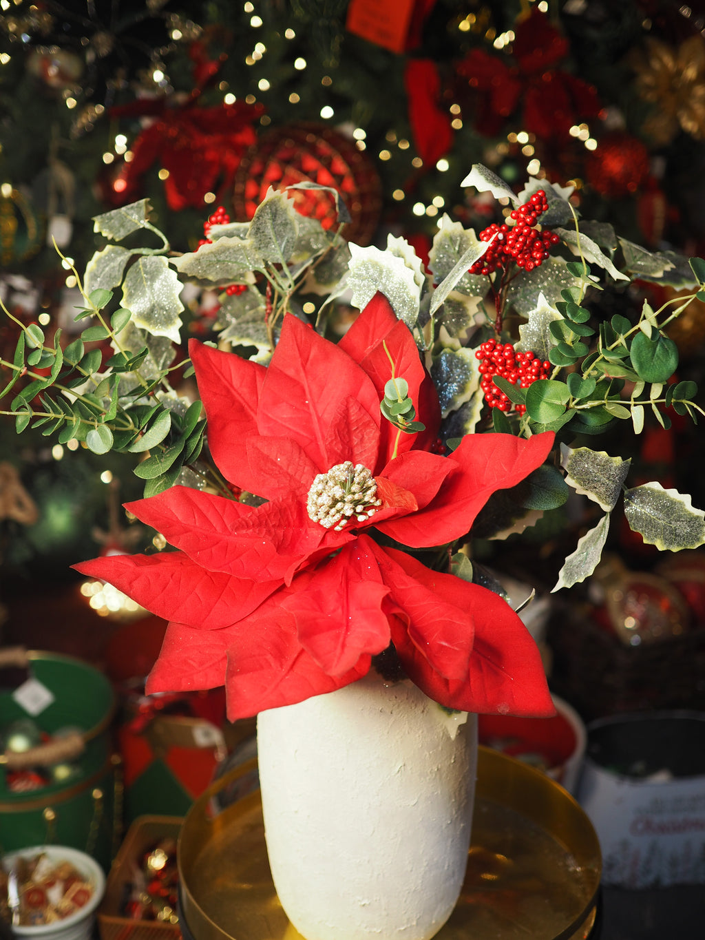 Festive fizz floral bouquet
