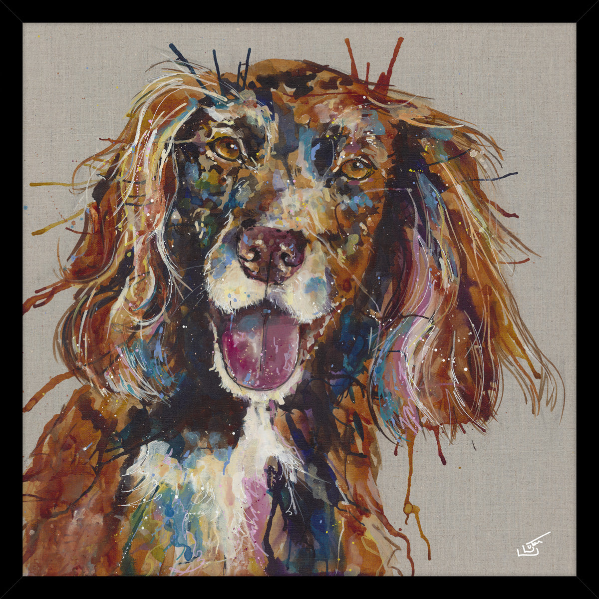 Spaniel by Louise Luton