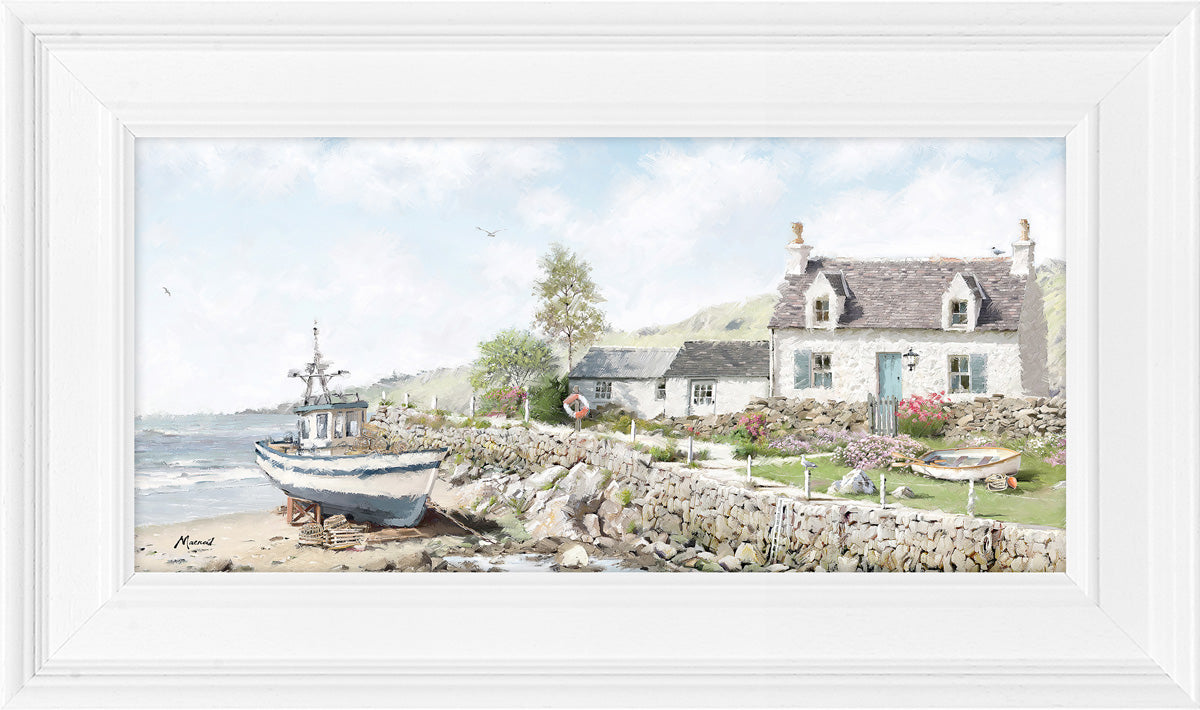 Seaside Cottage by Richard MacNeil