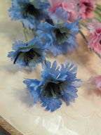 Cornflower Faux Stem