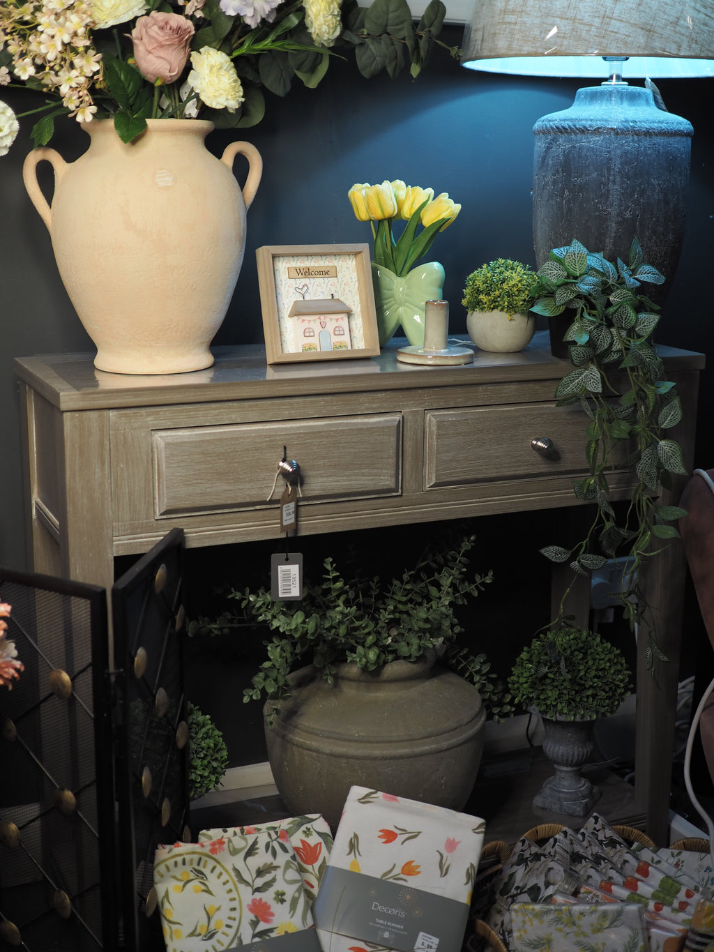 Greenwich 2 drawer console table