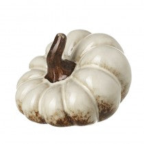 Cream ceramic squash/pumpkin