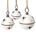 White rustic metal bell