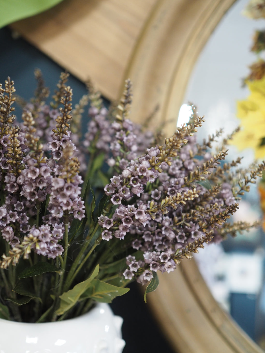 Purple Mini Bell Flower Spray