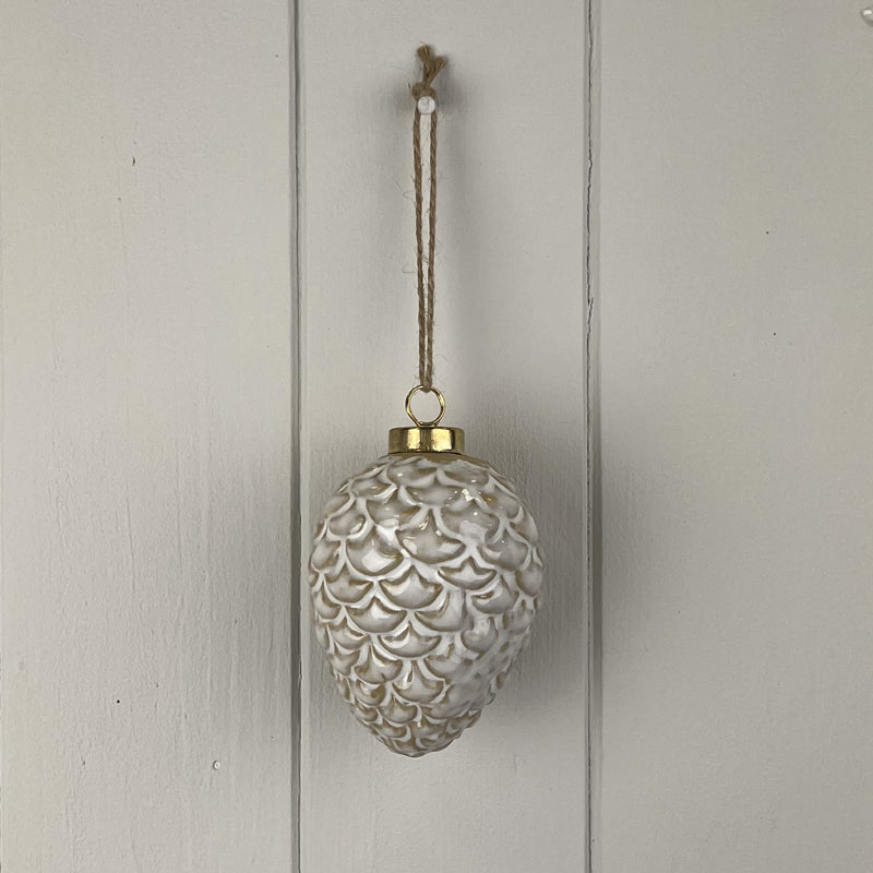 Pinecone hanging decoration-large