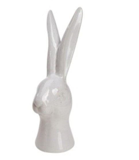 Porcelain rabbit head (Tall)