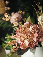 Crush faux floral bouquet