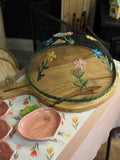 Floral stems food cover